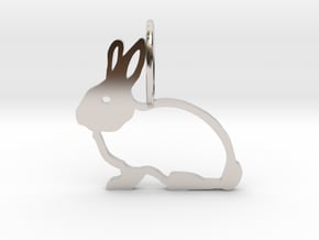Cute Rabbit in Platinum