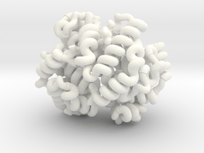 Bovine Hemoglobin Bound By Carbon Monoxide in White Processed Versatile Plastic: Large