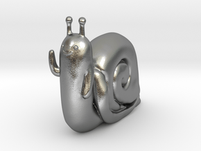 Adventure Time Lich Snail in Natural Silver: Small