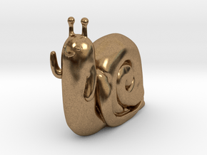 Adventure Time Lich Snail in Natural Brass: Small
