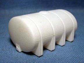 1/64th "S" Scale 2635 Gal Elliptical Leg Tank in White Processed Versatile Plastic