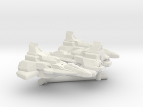 WFC Seeker Squadron, Broadside Scaled in White Natural Versatile Plastic: Small