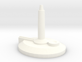 Large Starship Stand in White Processed Versatile Plastic