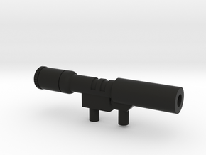 Megatron-kanon in Black Natural Versatile Plastic
