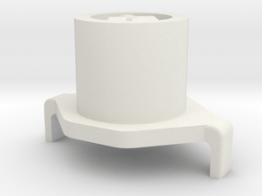 Topre to MX 1u Plunger in White Natural Versatile Plastic