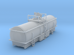 Water Car MOW Z Scale in Smooth Fine Detail Plastic