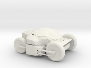 Printle Thing Vehicle - 1/24 in White Natural Versatile Plastic
