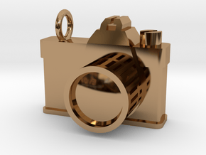 Pendant Camera in Polished Brass