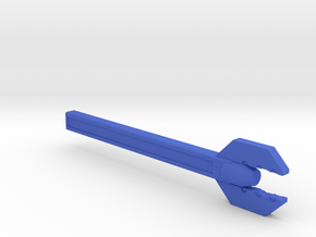 Sonic Wrench version A in Blue Processed Versatile Plastic