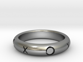 XOXO Ring in Natural Silver: 10.25 / 62.125
