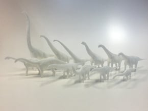 Sauropoda small package in White Natural Versatile Plastic: Small