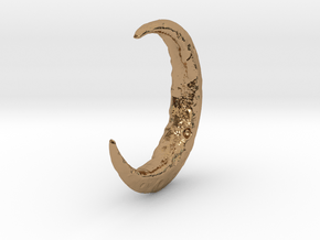 Crescent in Polished Brass: 1:8