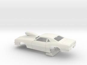 1/25 Pro Mod 68 Camaro With Scoop in White Natural Versatile Plastic