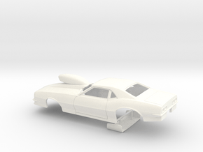 1/32 Pro Mod 68 Camaro With Scoop in White Processed Versatile Plastic