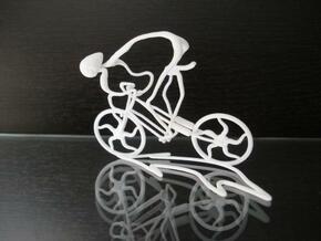 Cycling Race in White Natural Versatile Plastic