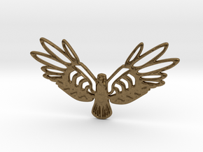 Golden Bird in Natural Bronze