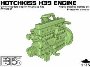 ETS35030 - Hotchkiss H39 Engine in Smooth Fine Detail Plastic