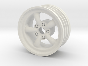 Front SRB EMPI 5 spoke wheel in White Natural Versatile Plastic