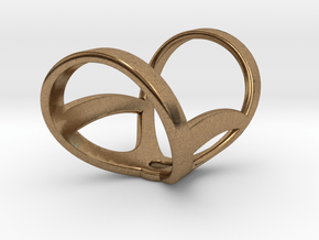 Infinity ring splint 7'' to 8'', length 32 mm in Natural Brass
