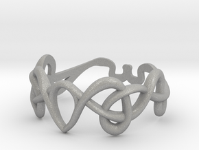 Art nouveau ring  in Aluminum: 7 / 54