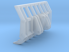 1:50 Root rake for 963D track loader.  in Smooth Fine Detail Plastic