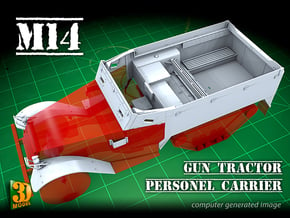 M14 Halftrack conversion (1/35) in Tan Fine Detail Plastic