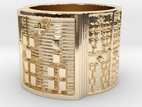 IROSOKA Ring Size 13.5 in 14K Yellow Gold