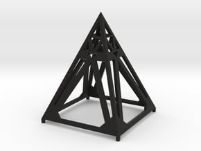 SITH HOLOCRON 2/4 (Shell) in Black Natural Versatile Plastic