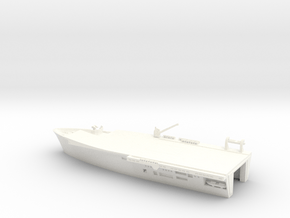 1/600 Scale HMS Invincible Bow in White Processed Versatile Plastic