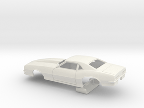 1/16 Pro Mod 68 Camaro in White Natural Versatile Plastic