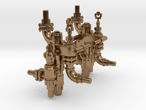 Nathan Non Lifting Injector in Natural Brass