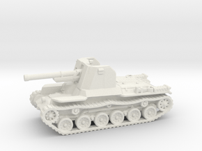 Ho Ni tank (Japan) 1/144 in White Natural Versatile Plastic