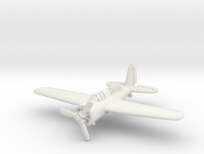 Brewster SBA scout bomber 1/200 in White Natural Versatile Plastic