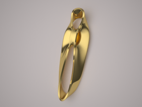 Triple Cube Gold 039 in 14K Yellow Gold