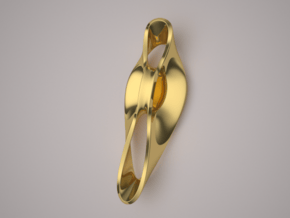 Triple Cube Gold 050 in 14K Yellow Gold