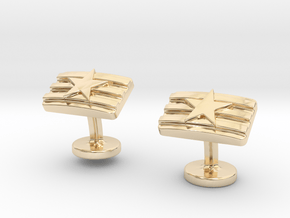 STARS & STRIPES in 14K Yellow Gold