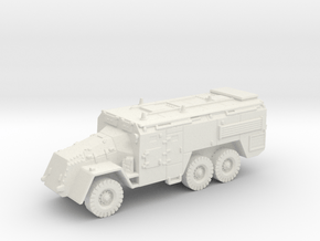 AEC Armoured Command Vehicle (British) 1/144 in White Natural Versatile Plastic