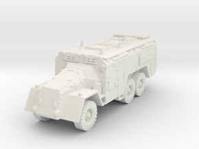AEC Armoured Command Vehicle (British) 1/100 in White Natural Versatile Plastic