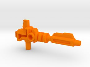 Prime's Laser Gun, 5mm in Orange Processed Versatile Plastic: Medium