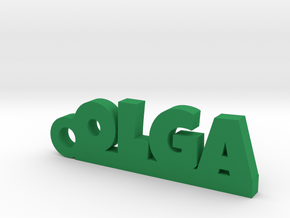 OLGA Keychain Lucky in Green Processed Versatile Plastic