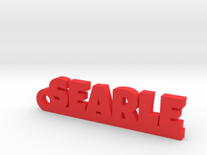 SEARLE Keychain Lucky in Red Processed Versatile Plastic