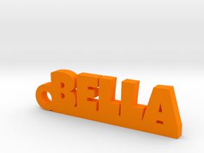 BELLA Keychain Lucky in Orange Processed Versatile Plastic
