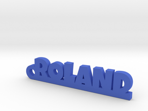 ROLAND Keychain Lucky in Blue Processed Versatile Plastic