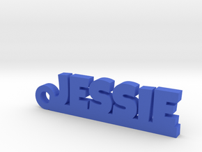 JESSIE Keychain Lucky in Natural Silver