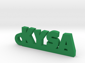 KYSA Keychain Lucky in Green Processed Versatile Plastic