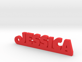JESSICA Keychain Lucky in Red Processed Versatile Plastic