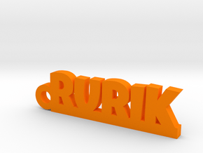 RURIK Keychain Lucky in Orange Processed Versatile Plastic