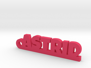 ASTRID Keychain Lucky in Pink Processed Versatile Plastic