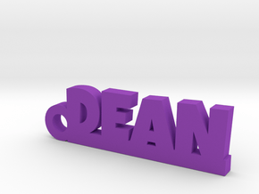 DEAN Keychain Lucky in Purple Processed Versatile Plastic