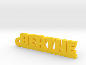 BERTHE Keychain Lucky in Yellow Processed Versatile Plastic